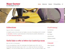 Tablet Screenshot of keyscorner.com